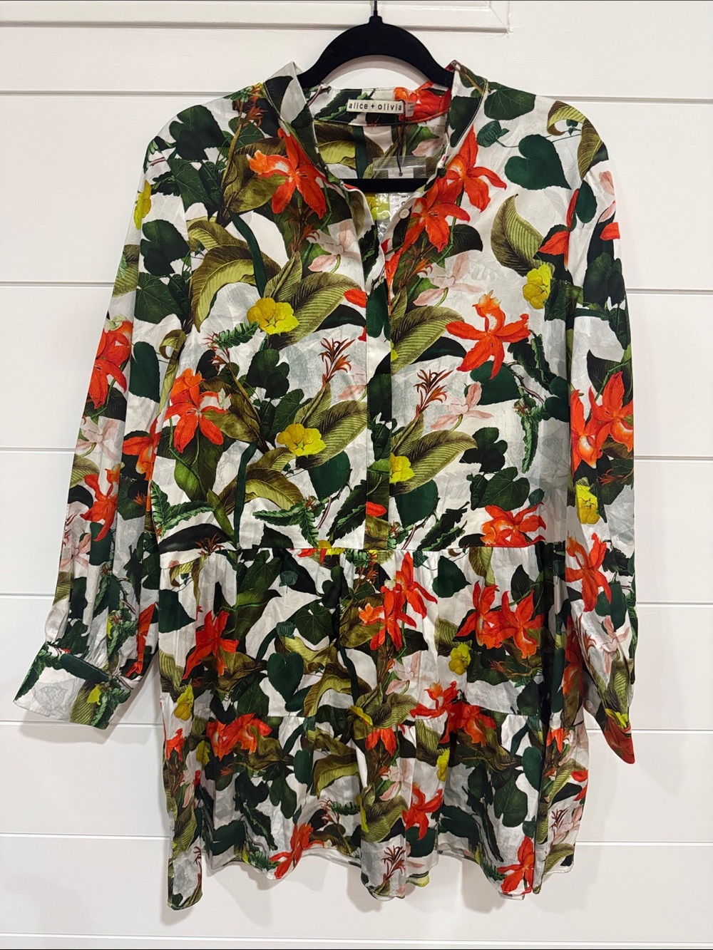 NWT sz XL Alice + Olivia Cailin mini dress, fun colors! - Picture 2 of 9